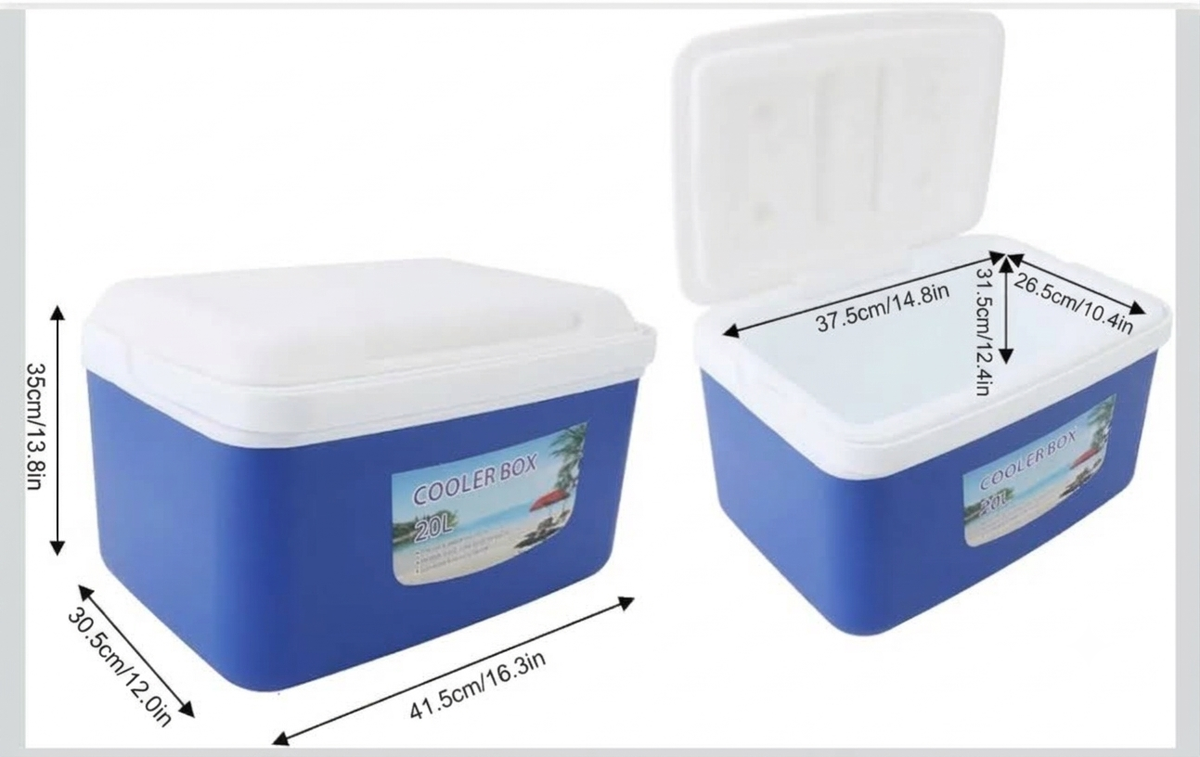 Cooler Box Trio (8L, 20L, 50L)