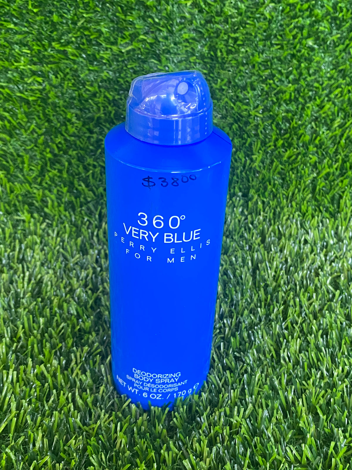 Perry Ellis “360° Very Blue” Deodorizing Body Spray for Men 6oz