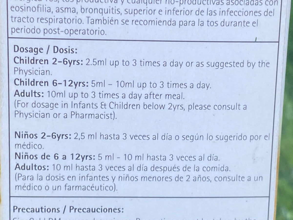 Sinacold DM Syrup for Cough 50mL