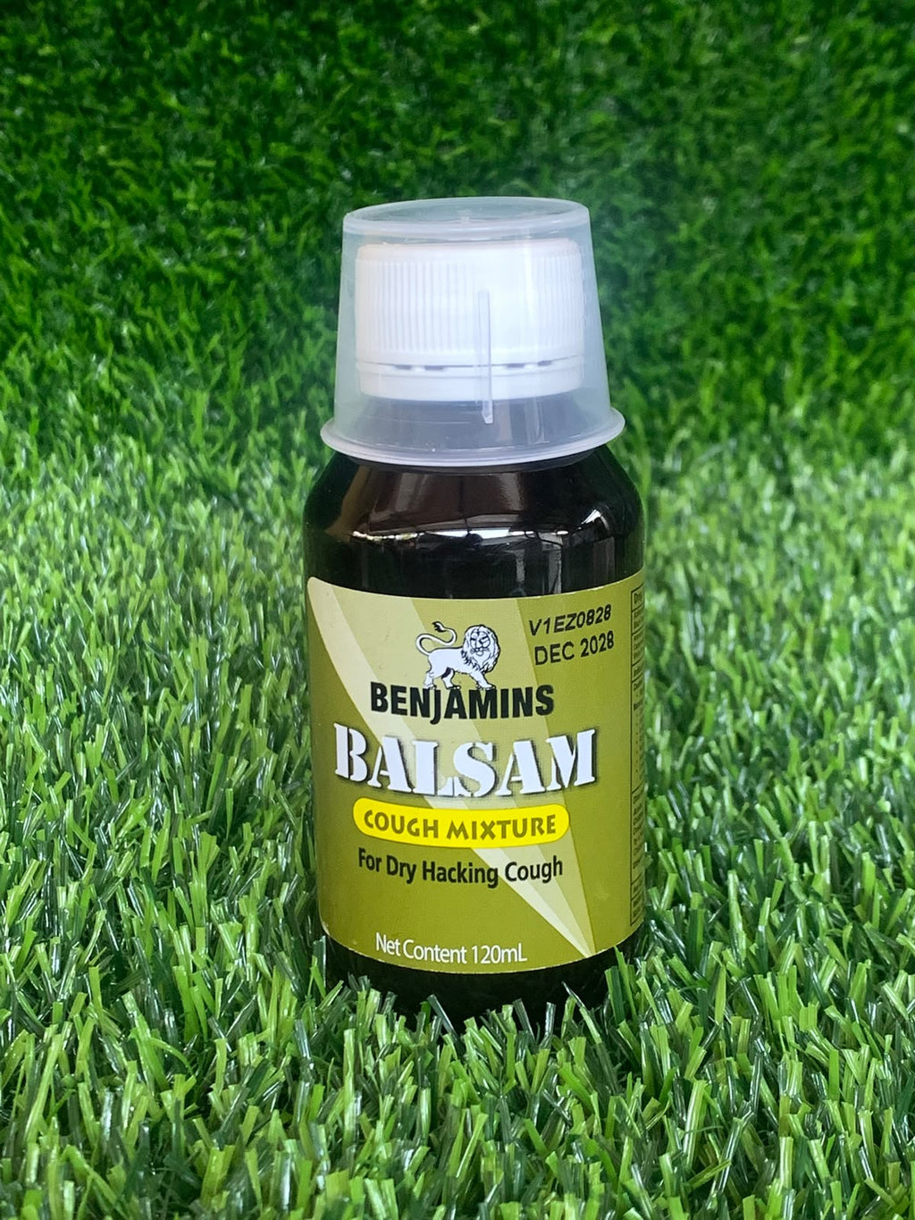 Benjamins Balsam Cough Mixture for Dry Hacking Cough 120mL