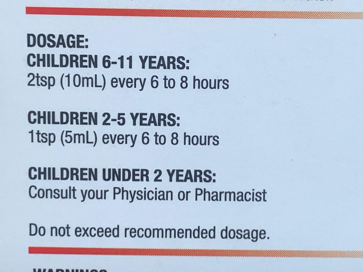 Children's DPH Cough & Cold 120mL