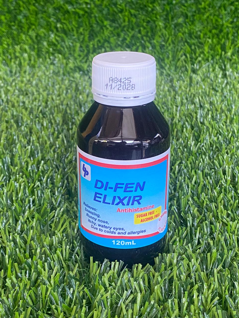 Di-Fen Elixir Antihistamine 120mL