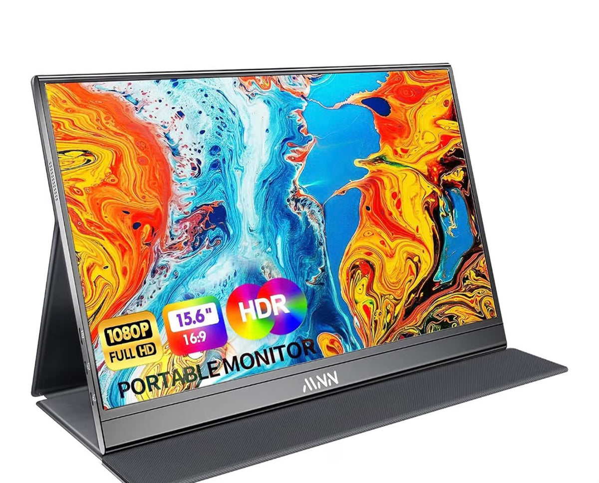 MNN 15.6" FHD Portable Monitor + Free Stand