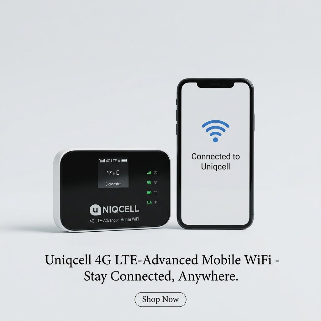 Uniqcell 4G LTE-Advanced Mobile WiFi