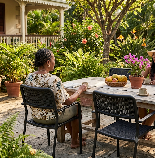 Modern Outdoor Chair for Patio, Poolside, Backyard, Dining Room