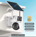 Solar Powered Outdoor 4G LTE SIM Card Wireless Security Camera