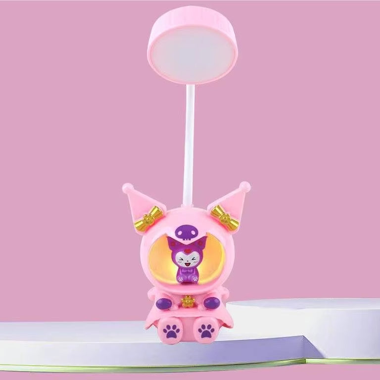 Kuromi USB-Rechargeable Folding LED Desk Lamp & Night Light