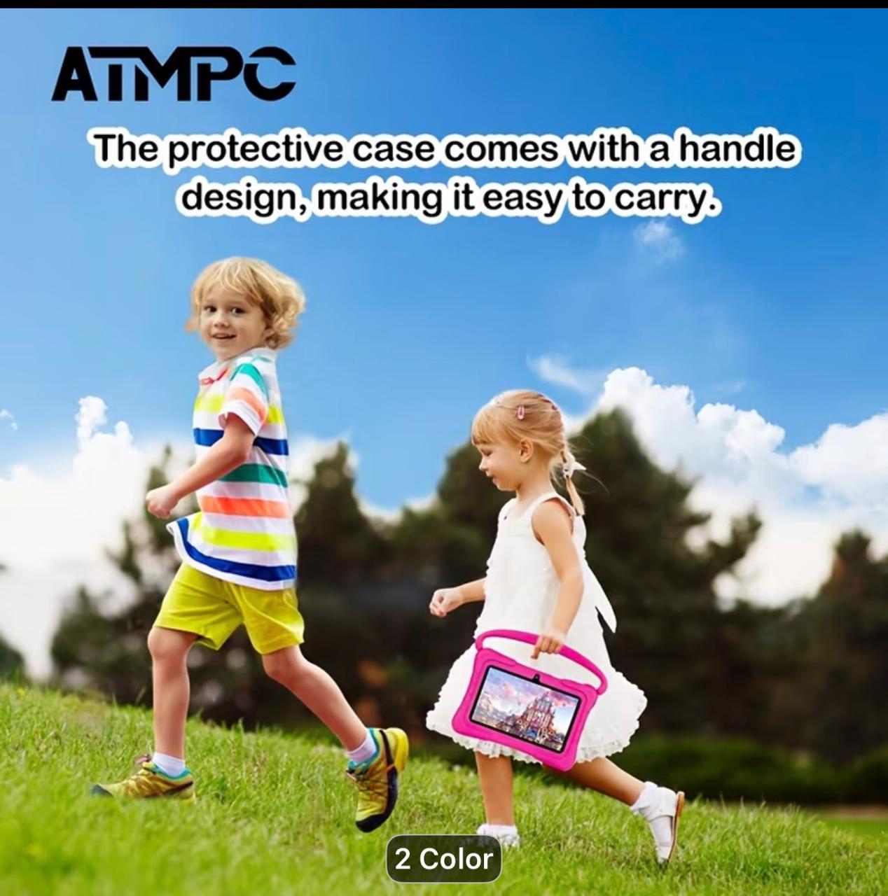 ATMPC 7" Kids Tablet Android 11, IWawa Learning Tablet For Children, Parental Control, 2GB/3GB RAM+16GB/32GB ROM, WiFi Wireless Kids Tablet