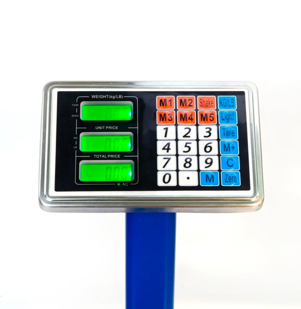 Heavy-Duty Digital Electronic Price Computing Platform Scale (100kg / 300kg Capacity)