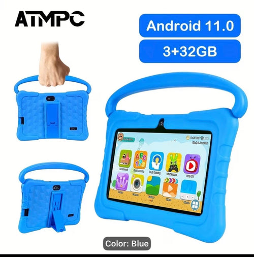 ATMPC 7" Kids Tablet Android 11 (2GB/3GB RAM+16GB/32GB ROM)