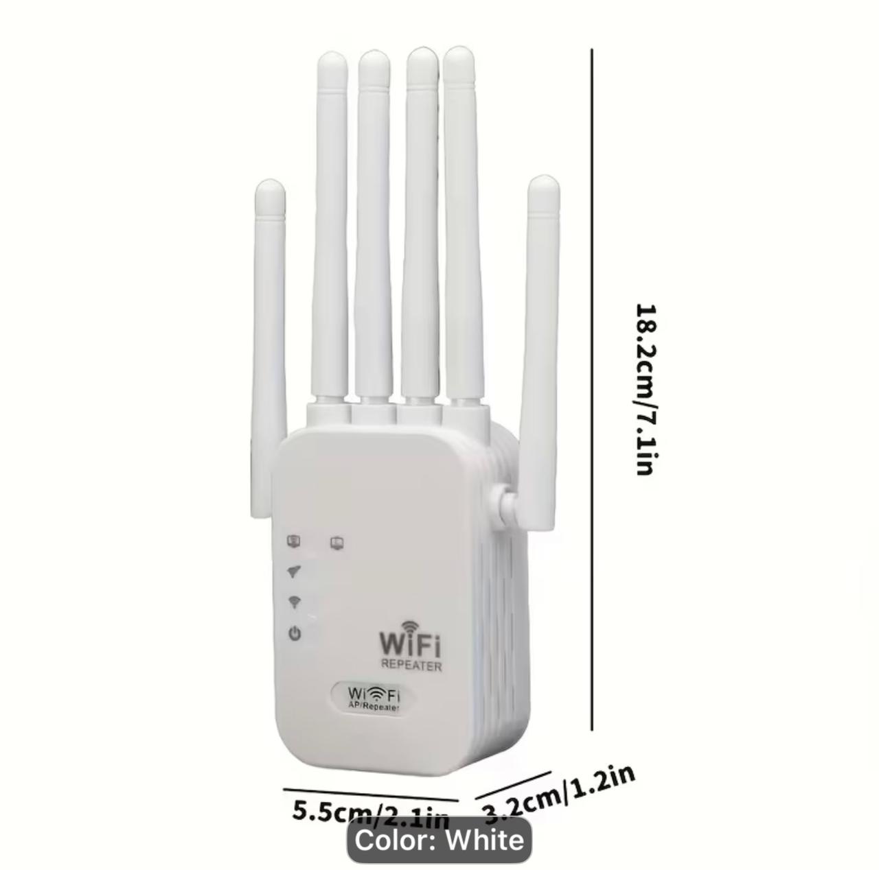 1200Mbps Dual-Band WiFi 6 Mesh Network Extender & Signal Booster