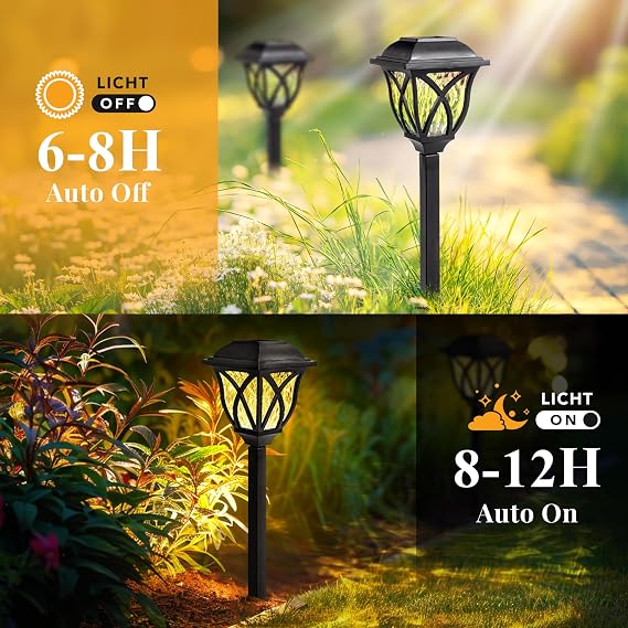 GIGALUMI Outdoor Solar Lights